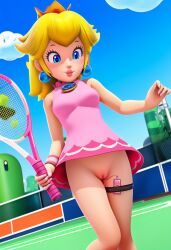 princess peach from mario (series) by butts69420
