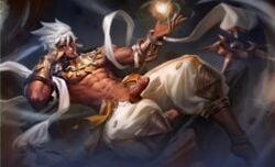 mobile_legends muscular muscular_male penis_out vale_(mobile_legends)