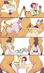 2girls anal big_ass big_balls big_breasts big_penis blonde_hair bucket bukkake comic commissioner_upload cum cum_bucket cum_overflow cumflated_belly cumflation deepthroat dgoger doggy_style double_penetration drill_hair drinking_cum excessive_cum gagging gangbang group hibiki_misora horse horse_penis horsecock huge_breasts huge_cock human_on_feral implied_kiss large_ass large_breasts licking_penis lipstick_mark lipstick_on_penis luna_platz mega_man mega_man_star_force milking multiple_girls no_background paizuri pink_hair prostitution sex shirogane_luna sling_bikini slingshot_swimsuit slutty_female sonia_strumm sword_swallowing_position throat_fuck titfuck titjob useless_clothing vaginal_penetration voluptuous