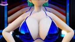 3d 3d_animation animated ass bikini breasts bulma_briefs dancing dragon_ball hair legs mechferatu mmd tagme video