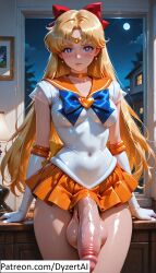 sailor venus from bishoujo senshi sailor moon by dyzertai