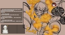 au_ra chro-sis cleavage deadly_fart fart fart_cloud fart_everywhere fart_fetish fart_torture farting farting_in_face farting_on_face final_fantasy gameplay_mechanics grossed_out sketch tongue tongue_out