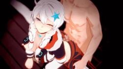 1boy 1girls 3d 3d_animation ahoge animated ass ass_cleavage ass_crack bench black_jacket black_pants blinking blue_eyes blush bouncing_breasts braid breasts bright_pupils butt_crack choker closed_mouth clothed_female_nude_male collarbone crop_top cropped_jacket eyelashes female from_above hair_between_eyes hair_ornament hair_over_shoulder hands_on_another's_thighs head_out_of_frame head_tilt honkai:nexus_anima honkai_(series) hood hood_down hooded_jacket hoyoverse jacket kiana_kaslana legs long_hair long_legs long_sleeves looking_at_another looking_back low_twintails male medium_breasts messy_hair multicolored_jacket multicolored_pants muscular muscular_male nipples nose nude on_bench one_eye_closed open_clothes open_jacket open_mouth orange_jacket orange_pants outdoors pants penis sex sex_from_behind shinaosumata sidelocks smile split spread_legs star-shaped_pupils star_(symbol) star_hair_ornament sweatpants symbol-shaped_pupils tagme tongue torn_clothes torn_pants twin_braids twintails video vignetting white_hair white_jacket white_pupils wink wooden_bench