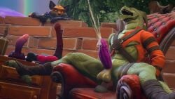 16:9 2025 3d_(artwork) 4_claws 4_toes alcohol anal anal_masturbation anal_orgasm anal_sex animal_dildo animal_sex_toy anthro anthro_penetrated arm_pouch armband armwear aroused athletic athletic_anthro athletic_male backsack balls bandage bandaged_leg belt belt_pouch bent_legs beverage big_balls big_penis biped bodily_fluids bottle bottomless bottomless_anthro bottomless_male brick_wall brown_armband brown_clothing brown_gloves brown_handwear brown_legwear canid canine caught_in_the_act caught_masturbating chair claws closed_eyes clothed clothing container cum cum_while_penetrated cum_while_toyed cumshot digital_media_(artwork) dildo dildo_in_ass dildo_insertion dildo_sitting dragon drawer duo dutch_angle ejaculation empty_eyes epic_games equine_dildo erection explosive_orgasm feet fennix_(fortnite) fingers footwear fortnite fox furniture genital_fluids genitals glans gloves glowing glowing_eyes green_balls green_body green_scales hands-free handwear hi_res huge_dildo humanoid_genitalia humanoid_penis hybrid_(fortnite) hybrid_genitalia hybrid_penis knot knotted_dildo leather leather_strap leg_pouch legband legwear lizard looking_pleasured male male/male mammal markings masturbation mostly_nude mostly_nude_anthro mostly_nude_male muscular muscular_anthro muscular_male mythological_creature mythological_scalie mythology object_in_ass on_chair open_mouth orange_eyes orgasm orgasm_face outside penetration penis pink_glans pink_penis plant purple_glans purple_penis red_armband red_armwear red_clothing red_gloves red_handwear red_topwear reptile rush2112 scales scalie sex_toy sex_toy_in_ass sex_toy_insertion sharp_teeth shoulder_guards sitting sitting_on_chair smile socks spiked_tail spikes spikes_(anatomy) spots spotted_body spotted_scales spread_legs spreading stirrup_legwear stirrup_socks straps tail teeth thick_thighs thigh_pouch three-quarter_view toe_claws toes topwear torn_clothing torn_topwear toying_self tree voyeur wall_(structure) watermark widescreen wingless_dragon
