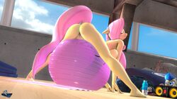 16:9 3d anthro anthrofied ass bent_over breasts closed_eyes equine fan_character female fluttershy_(mlp) friendship_is_magic hair hooves-art horse locked_knees male mammal my_little_pony nude pink_hair pussy sideboob source_filmmaker straight_hair