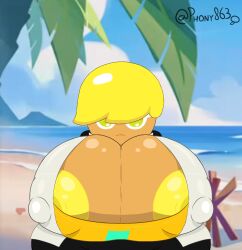 lemon cookie from cookie run by phony863 (artist)