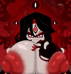 obscure umbra cookie from cookie run by phony863 (artist)