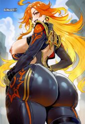 mavuika (genshin impact) from genshin impact by evilkuro05