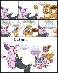 2017 ambiguous_penetration black_body black_fur both_sexes_in_same_situation brother_(lore) brother_and_sister_(lore) brothers_(lore) caught_in_the_act closed_eyes comic dialogue dominant dominant_male duo eevee eeveelution espeon fellatio female feral feral_on_feral forced forced_incest_(lore) forced_partners forked_tail fur generation_1_pokemon generation_2_pokemon generation_6_pokemon genitals hi_res hypnosis hypnotic_eyes hypnotized hypnotized_male incest_(lore) looking_pleasured male male/female male/male male_and_female_submissive male_eevee male_espeon male_umbreon mantra mind_control mini_comic multicolored_body multicolored_fur multiple_subs multiple_subs_one_dom nintendo open_mouth oral oral_sex orientation_play penetration penile penis pink_body pink_fur pokemon pokemon_(species) purple_body purple_fur sex sibling_(lore) simple_background sister_(lore) small_dom_big_sub smile smirking_at_another speech_bubble straight_to_gay submissive submissive_female submissive_male sylveon tail tan_body tan_fur two-tone_body two-tone_fur ultilix umbreon unusual_anatomy unusual_tail white_background white_body white_fur