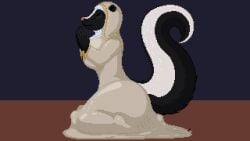 2d ambiguous_gender animated animation ass big_ass big_butt clothes dutch_oven facesitting fart fart_fetish farting farting_in_mouth farting_on_face female female/ambiguous female_fart female_focus fully_clothed furry furry_only green_fart green_fart_cloud kneeling large_female nonconsensual nun pinned_under_ass pixel_animation pixel_art praying robe robes see-through sitting_on_another sitting_on_person size_difference skunk skunk_fart skunk_tail squashedflat struggling tagme tight_clothes