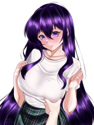 yuri (doki doki literature club) from doki doki literature club by eletsy
