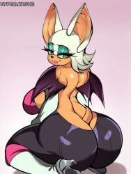 rouge the bat from sega by hyperrxgue