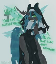 changeling from friendship is magic by shieshuqqq