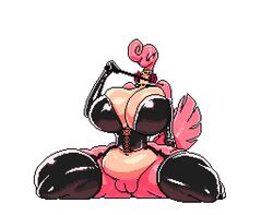 1girls alien animated armwear big_breasts breasts cleavage clothed clothing compression_artifacts corset elbow_gloves female female_only furry gittigiti gloves gooze huge_breasts large_breasts lilibee lingerie partially_clothed pink_eyes pixel_art pussy riding_crop rubber solo thick_thighs thin_waist whip wide_hips