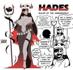 1girls absurdres artist_name artist_signature beauty_mark beauty_mark_on_breasts belly belly_button bident big_breasts big_hips big_thighs black_eyes black_fingernails black_nails boobs_bigger_than_head breasts breasts_bigger_than_head character_name child_bearing_hips cleavage cleavage_overflow crying curvaceous curvaceous_body curvaceous_female curvaceous_figure curvaceous_hips curvaceous_thighs curvy curvy_body curvy_female curvy_figure curvy_hips curvy_thighs dark_hair deity description dialogue dialogue_bubble dress english english_dialogue english_text european_mythology exposed_belly exposed_stomach female female_focus genderswap_(mtf) god goddess greek greek_goddess greek_mythology grey_body grey_skin hades_(mythology) highres hourglass_figure huge_boobs huge_breasts huge_hips huge_thighs large_boobs large_breasts large_hips large_thighs large_tits light-skinned light-skinned_female light_skin long_hair mole mole_on_breast multicolored_hair mythology painted_fingernails painted_nails pale-skin pale-skinned_female pale_body pale_skin red_hair revealing_clothes revealing_clothing revealing_dress revealing_outfit rule_63 serious skindentation skull skull_accessory skull_belt skull_hair_ornament skull_head skull_necklace solo_female stomach text text_bubble thick_thighs thigh_strap tits_bigger_than_head tummy twitter twitter_username two_tone_hair undead undead_female wanderjegson weapon wide_hipped_female wide_hips