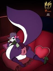 2022 2d_animation animated animated_png anthro anus artist_name ass blinking blue_sclera breasts clenched_teeth clothing dated english_text enjoying_the_go excessive_feces fart fart_cloud feces feces_on_sofa female female_pooping fifi_la_fume fingerless_gloves footwear fur furniture gaping_pussy genitals gloves green_clothing green_fingerless_gloves green_footwear green_gloves green_handwear green_high_heels hair hand_on_butt hand_on_own_butt handwear heart_pillow hi_res high_heels hyper hyper_feces hyper_scat hyper_soiling legwear looking_at_viewer lying lying_on_sofa mammal mephitid mitsymarcella narrowed_eyes on_front on_sofa open_mouth panties patreon pillow pink_bow pink_pillow pooping purple_body purple_fur purple_hair pussy raised_tail red_clothing red_panties red_pillow red_sofa red_underwear rumbling_stomach scat scatplay shitting shoes short_playtime skunk smile sofa soiled_panties soiling soiling_panties solo speech_bubble spread_butt spreading stockings stomach_bulge tail talking_to_viewer teeth text tiny_toon_adventures tongue tongue_out translucent translucent_clothing translucent_panties translucent_underwear underwear vulva warner_brothers white_body white_fur