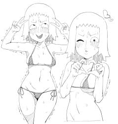 ax_g90 cute cute_expression cute_girl exposing highschool kurata_tome lingerie lingerie_under_clothes mob_psycho_100 schoolgirl schoolgirl_uniform shirt_lift shirt_up showing_off skirt_lift skirt_up teen_girl teenage_girl teenager womens_lingerie