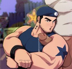 armpits army_uniform gay gay_male gay_sex lucas_lee male male/male male_focus male_only penis penis_in_armpit vvulfbara