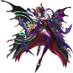 1girls 2_wings akiyoshi_hongo bandai bandai_namco butterfly_wings crest_of_love crests_(digimon) digimon digimon_(species) female female_only lilithmon lilithmon_x official_art solo succubus toei_animation wings x_antibody