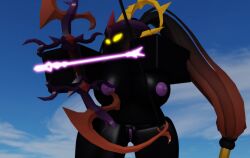 1girls 3d 3d_(artwork) artist_request roblox roblox_game robloxian tagme the_umbra tower_defense_simulator