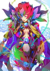 1girls artist_request digimon digimon_(species) female female_only rosemon rosemon_x solo x_antibody