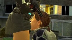 1girl 3d animated big_breasts big_penis blowjob breast_shake breasts citizen_(half-life_2) civil_protection_(half-life_series) closed_eyes fellatio female female_01 female_01_(half-life_2) female_02 garry's_mod half-dressed half-life_(series) half-life_2 inden-ial longer_than_10_seconds longer_than_2_minutes longer_than_30_seconds longer_than_one_minute maledom metrocop on_street raped_female rebel_(half-life_2) resistance sex shorter_than_3_minutes tagme uprising video