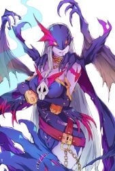 1girls demon demon_girl devil digimon digimon_(species) female female_only ladydevimon solo