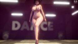 3d 3d_animation animated ass black_hair breasts casual cat_ears completely_nude_female dance dancing faunus female gold_eyes hi_res high_heels highres humanoid jic_jic jiggling_ass kali_belladonna large_breasts milf mmd mommy mp4 music naked nipples no_sex nude pale_skin rwby solo sound video voluptuous voluptuous_female