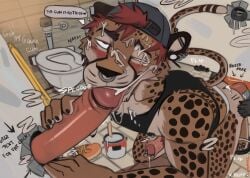 2025 ambiguous_species anal anal_orgasm anal_sex anthro anthro_on_anthro anthro_penetrated anthro_penetrating anthro_penetrating_anthro areola armpit_hair ass backwards_baseball_cap backwards_hat baseball_cap bathroom big_penis blush bodily_fluids body_hair cheetah claws clothing cum cum_drip cum_in_ass cum_in_mouth cum_inside cum_while_penetrated cumshot dripping drooling ejaculation english_text erection eye_roll eyebrows facial_piercing felid feline fellatio footwear foreskin fur genital_fluids genital_piercing genitals glans glory_hole graffiti group group_sex hair handjob handjob_while_penetrating hands-free hat headgear headwear heart_after_text heart_symbol hi_res humanoid_genitalia humanoid_penis inside jerro jockstrap kneeling licking looking_pleasured male male/male male_penetrated male_penetrating male_penetrating_male mammal muscular muscular_anthro muscular_male narrowed_eyes nipple_piercing nipples nose_piercing nose_ring onomatopoeia oral oral_penetration orgasm penetration penile penile_penetration penis penis_in_ass penis_in_mouth penis_lick penis_piercing piercing prince_albert_piercing public_restroom restroom_stall ring_piercing saliva saliva_on_tongue sandals sex shallow_penetration shirt shoes smile solo_focus sound_effects spitroast spots tally_marks tank_top text thought_bubble threesome toilet tongue tongue_out topwear tuft two_doms_one_sub uncircumcised underwear voyeur