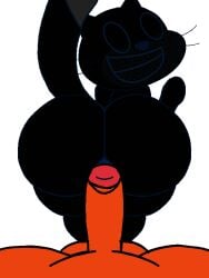animated animated_gif anthro beat_banger erection furry garfieldreal12 gif male male/female male_pov nimbley penis pico_(scratch) pov pov_male scratch_(application) transparent_background