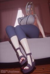 tsunade from naruto by aequd