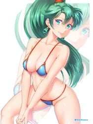 1girls adult adult_female bare_arms bare_belly bare_chest bare_hands bare_hips bare_legs bare_midriff bare_navel bare_shoulders bare_skin bare_thighs belly belly_button bikini bikini_bottom bikini_only bikini_top breasts busty busty_female busty_girl cleavage collarbone curvaceous curvaceous_body curvaceous_female curvaceous_figure curvaceous_hips curvaceous_thighs curvy curvy_body curvy_female curvy_figure curvy_hips curvy_thighs earrings etchimune exposed_arms exposed_belly exposed_chest exposed_hips exposed_legs exposed_midriff exposed_navel exposed_shoulders exposed_skin exposed_thighs female female_focus female_only fingernails fingers fire_emblem full_bodyhair_between_eyes green_eyes green_eyes_female green_hair green_hair_female groin half_naked half_nude head_tilt hourglass_figure large_breasts lean_figure lips long_hair looking_at_viewer lyn_(fire_emblem) mature mature_female midriff naked naked_female naked_woman narrow_waist navel nude nude_female nudity ponytail semi_nude shoulders simple_background slender_body slender_waist slim_waist smile smiley_face smiling smiling_at_viewer solo string_bikini swimsuit swimwear thick_thighs thighs tilted_head upper_body white_background wide_hips