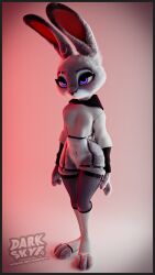 1girls 3d_(artwork) 9:16 alternative_fashion anthro bedroom_eyes big_ears blush breasts clothed clothing darkskye_(artist) digital_media_(artwork) disney ear_piercing eyebrow_piercing eyelashes facial_piercing featureless_breasts female fishnet_clothing fishnet_legwear footwear fur garter_belt garter_straps goth grey_body grey_fur hi_res hoodie judy_hopps lagomorph legwear leporid mammal multicolored_body multicolored_fur narrowed_eyes nose_piercing nose_ring piercing purple_eyes rabbit ring_piercing seductive simple_background socks solo standing toeless_footwear toeless_socks topwear two_tone_body two_tone_fur white_body white_fur zootopia