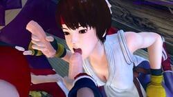 1girls 2futas 3d animated breasts cleavage dickgirl erection esk fellatio female foreskin futa_on_female futanari handjob intersex king_(snk) king_of_fighters licking licking_penis mai_shiranui no_sound open_mouth oral penis source_filmmaker threesome tongue tongue_out uncut video yuri_sakazaki