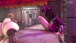 animated anthro autofellatio autopaizuri borderlands borderlands_2 breast_expansion breasts_bigger_than_head cum futa_transformation futanari intersex mad_moxxi margret_stalizburg nipples no_sound penis_expansion scoopa_(artist) tagme video