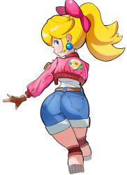 princess peach from mario (series) by mineru128127