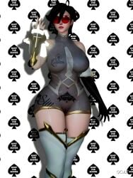 3d 3d_(artwork) abs ass belly_button big_ass blacked blacked_tattoo blender blender_(software) bubble_ass bubble_butt child_bearing_hips edit edited eyeglasses female hips hips_wider_than_shoulders hourglass_figure large_ass league_of_legends mature_female narrow_shoulders narrow_waist qos qos_tattoo queen_of_spades raceplay red_glasses riot_games serious serious_look slight_smile slut_tattoo smirk tattoo tattoos thicc thick_ass thick_thighs tinted_eyewear toned_body toned_female vaybu vayne venus_body waist wasp_waist wide_hips