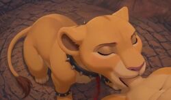 ai_generated animated anthro_on_feral blowjob cum cum_in_mouth cum_inside disney fellatio fellatio_from_feral feral kiara_(the_lion_king) longer_than_30_seconds no_sound tagme the_lion_king video