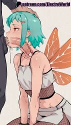 1girls 2025 ai_generated aqua_hair arm_hair artist_name blowjob blowjob_face cock cum cum_in_mouth deepthroat dick electroworld english_text fellatio female fishnet_bodysuit fishnet_gloves fishnet_legwear fishnets fuu_(naruto) hairy hand_on_another's_head hi_res high_quality high_resolution highres irrumatio large_penis licking licking_penis naruto naruto_(series) naruto_shippuden oral oral_sex orange_eyes pantyhose patreon patreon_username penis plaid_pants saliva short_hair stable_diffusion straight sucking testicles uncensored unmoving_pattern watermark