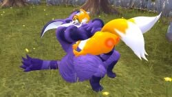 3d aggressive_sex anal anthro ass big_ass big_penis big_the_cat bubble_butt canid canine felid feline femboy fox gay grabbing huge_ass huge_cock kane_brent_koopa male male/male male_only penis red_mark_on_ass sonic_(series) tails_the_fox tecbuttlovefa thick_thighs wide_hips