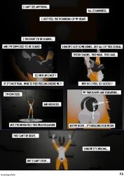 absurd_res animal_humanoid anthro bdsm_gear bondage cage canid canid_humanoid canine canine_humanoid canis chains chastity_cage chastity_device clothing collar drone dronification duo fox fox_humanoid genitals hi_res hood hoodie humanoid icehuskagon looking_pleasured male male/male mammal mammal_humanoid masturbation plug plug_(sex_toy) plug_insertion prison prisoner sex sex_dungeon sex_toy slave solo topwear toying_self transformation wolf