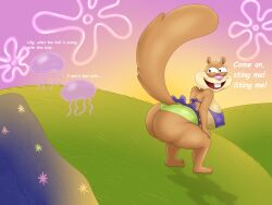 sandy cheeks from nickelodeon by lurkingtyger
