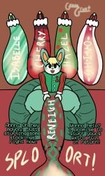 1boy 2d animal_crossing anthro big_ass big_balls big_penis blonde_hair bunny bunny_boy bunny_ears christmas christmas_outfit cock_sleeve cock_sleeve_(clothes) cocksock covered_penis cum cum_in_sock cum_inside cum_sock cumshot dialogue ejaculation english_text femboy furry furry_male gigantic_balls green_balls green_body guavagrunt hand_on_penis holidays huge_ass huge_balls huge_cock indoors jacket jerking jerking_off jerkingoff letterman_jacket looking_at_another looking_at_viewer male male_focus male_only masturbation mostly_nude mostly_nude_male orgasm pov rabbit rabbit_boy rabbit_ears sasha_(animal_crossing) sfx sitting_on_balls sock_on_penis socks speech stockings text thick_thighs thighs writing