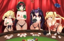 blonde_hair cersea_soulstorm daisy_dandelion elf_ears elf_female elf_girl eternals_(idol_corp) female female_focus female_only front_view hag idol_es light_skinlight_skinned_female long_hair necromancer nude nude_female pointy_ears red_eyes red_hair roca_rourin ruby_runeheart small_breasts solo solo_focus two_tone_hairidol_corp vtuber vtuber_fanart1girls witch youngelf