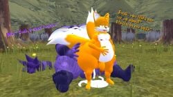 anthro ass big_belly big_the_cat canid canine climax cum cum_inside cum_on_ground far felid feline femboy fox gay kane_brent_koopa lots_of_cum male male/male male_only nude rubbing_belly sonic_(series) stomach_bulge tails tails_the_fox tecbuttlovefa thick_thighs wide_hips