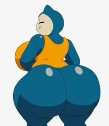 1girls 2022 2025 animated anthro ass ass_shake bbw big_ass big_breasts big_butt bottomless bouncing_ass bouncing_butt breasts butt_shake chubby chubby_female closed_eyes cute female female_only female_snorlax furry hi_res huge_ass huge_breasts huge_butt hyper_bimbo looking_at_viewer looking_back looking_back_at_viewer nintendo pokémon_(species) pokemon pokemon_(species) pokethot's short_playtime shorter_than_30_seconds sideboob simple_background smiling smiling_at_viewer snorlax solo sound sound_edit sound_effects springtron tagme tansau thick_thighs twerking video wide_hips wobbling_ass wobbling_butt