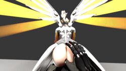 3d animated blackwatch_genji blizzard_entertainment genji gif mercy overwatch psybazz tagme