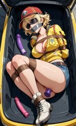 ai_generated blindfolded bondage bound cindy_aurum damsel_in_distress dildo_in_pussy female femsub final_fantasy final_fantasy_xv restrained tape_gag tied tied_up vibed vibrator_in_pussy