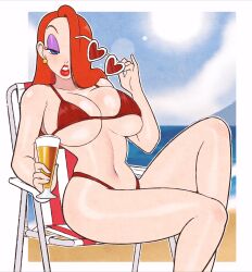jessica rabbit from who framed roger rabbit by jeffmiga