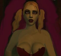 1girls breasts cleavage female female_only jeanette_voerman malkavian nipples pale_skin solo solo_female tagme vampire vampire_the_masquerade vampire_the_masquerade_bloodlines world_of_darkness